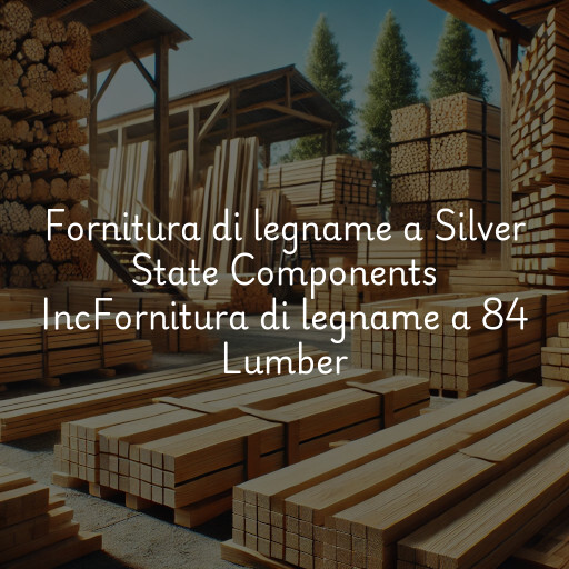 Fornitura di legname a