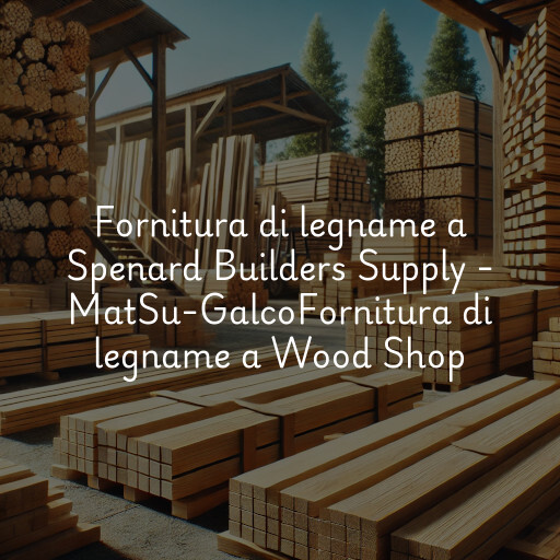 Fornitura di legname a