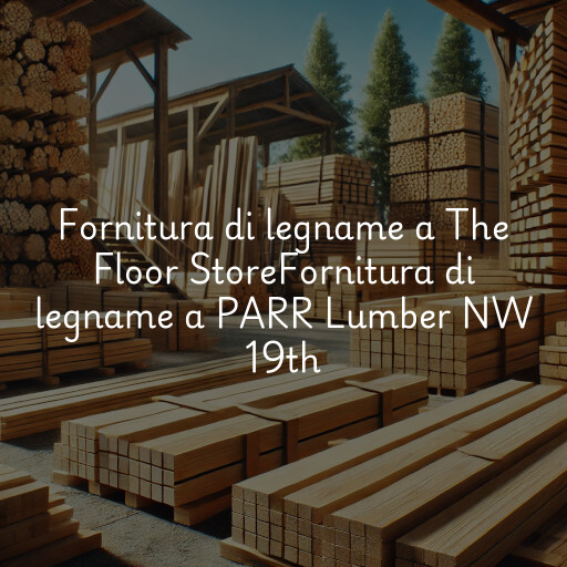 Fornitura di legname a