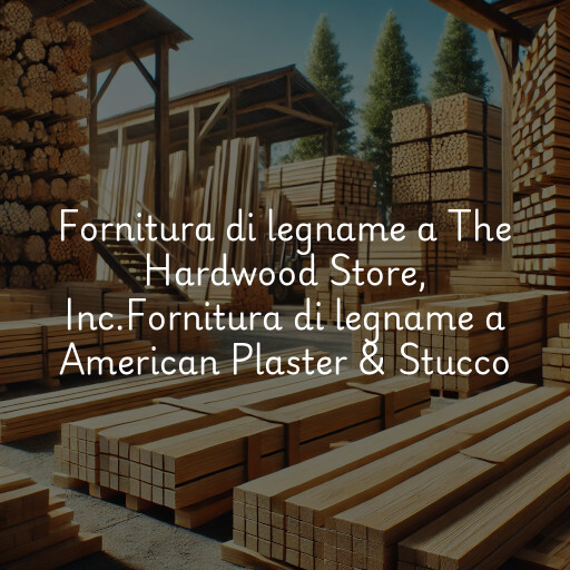 Fornitura di legname a