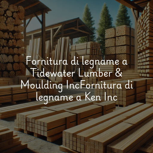 Fornitura di legname a