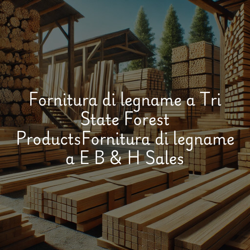 Fornitura di legname a