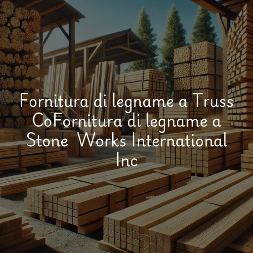 Fornitura di legname a