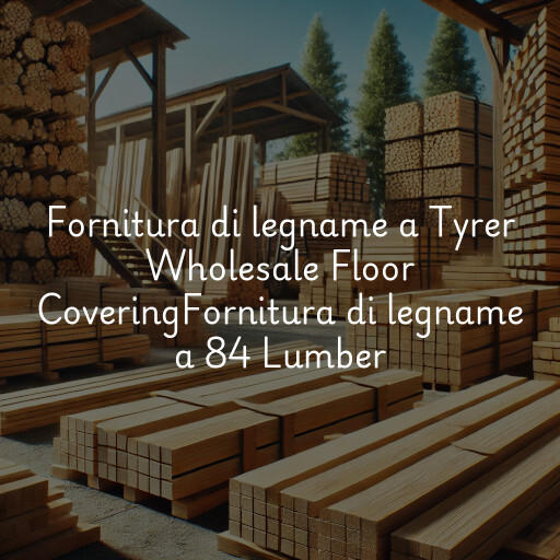 Fornitura di legname a
