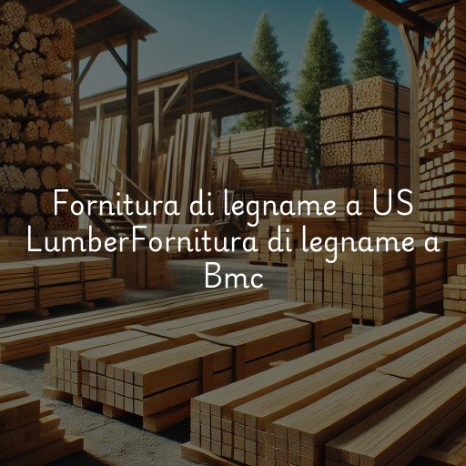 Fornitura di legname a