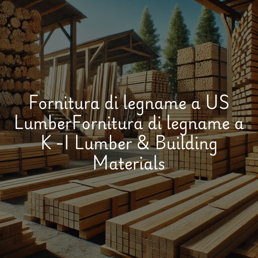 Fornitura di legname a