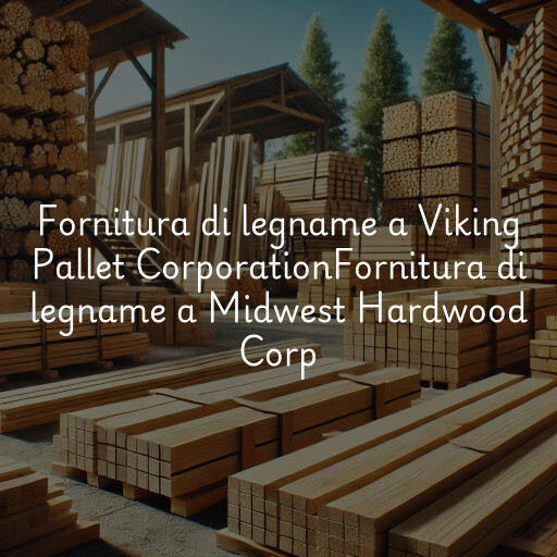 Fornitura di legname a