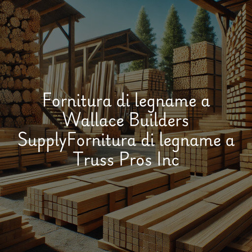Fornitura di legname a