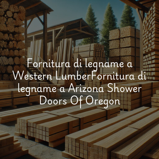 Fornitura di legname a