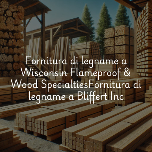 Fornitura di legname a