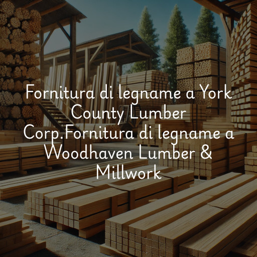 Fornitura di legname a