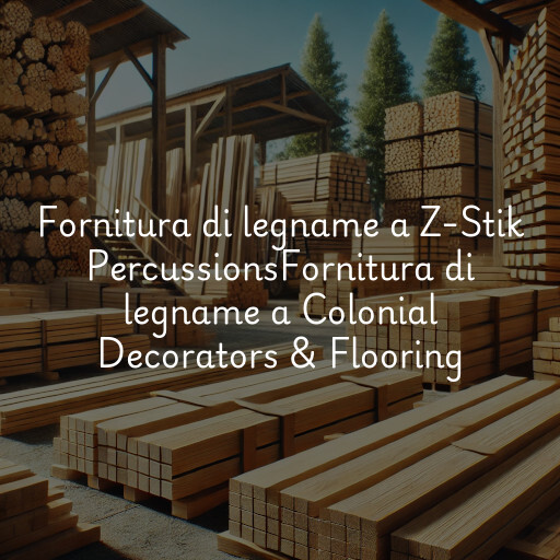 Fornitura di legname a