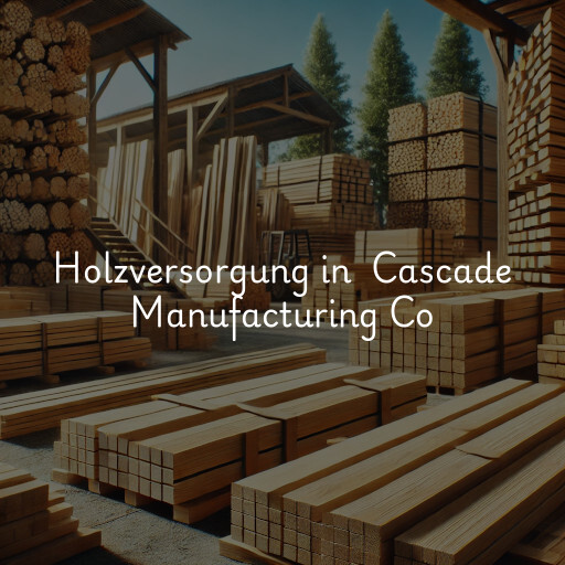 Holzversorgung in Cascade Manufacturing Co