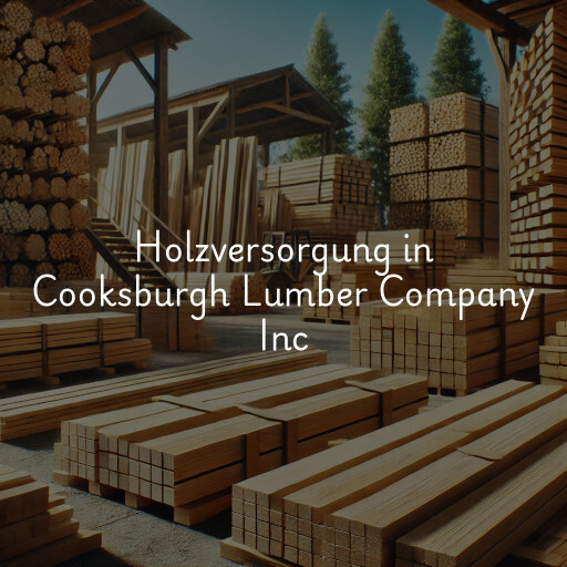 Holzversorgung in Cooksburgh Lumber Company Inc