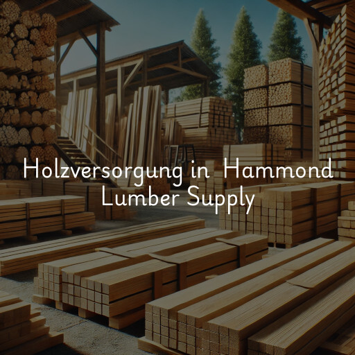 Holzversorgung in Hammond Lumber Supply