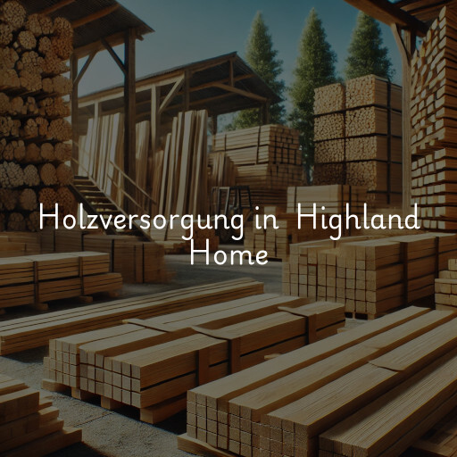 Holzversorgung in Highland Home