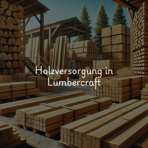 Holzversorgung in Lumbercraft