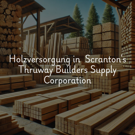 Holzversorgung in Scranton's Thruway Builders Supply Corporation