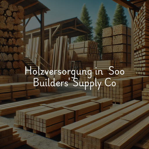 Holzversorgung in Soo Builders' Supply Co