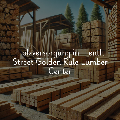 Holzversorgung in Tenth Street Golden Rule Lumber Center