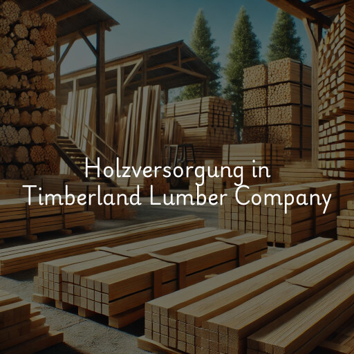 Holzversorgung in Timberland Lumber Company