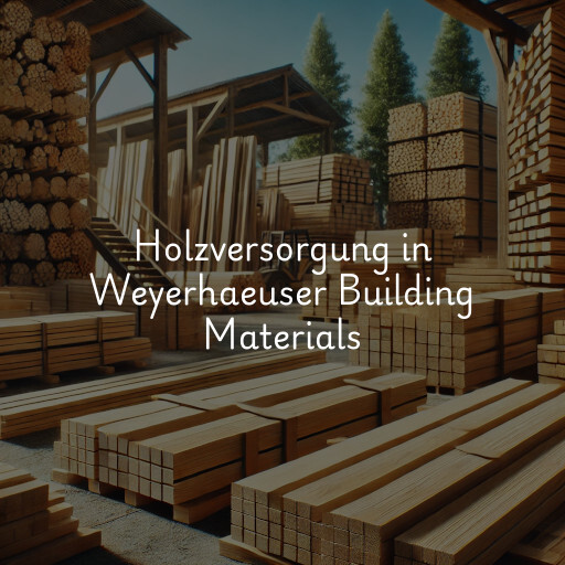 Holzversorgung in Weyerhaeuser Building Materials