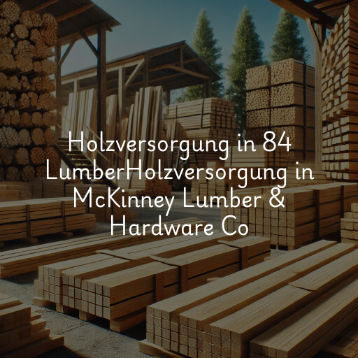 Holzversorgung in