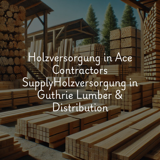 Holzversorgung in