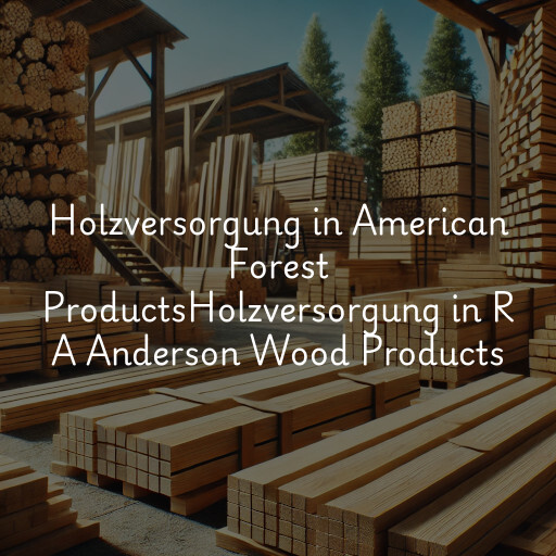 Holzversorgung in