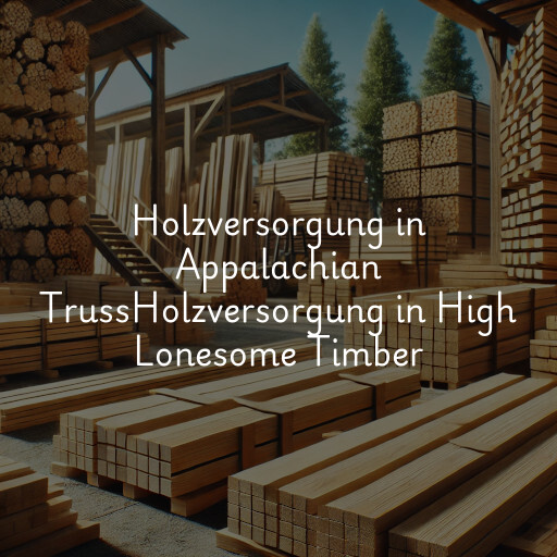 Holzversorgung in