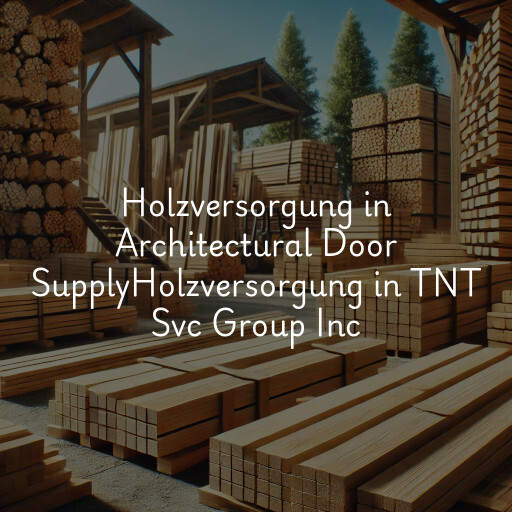 Holzversorgung in