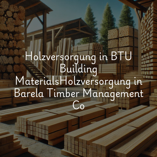 Holzversorgung in