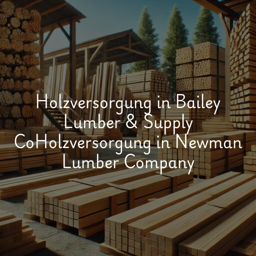 Holzversorgung in