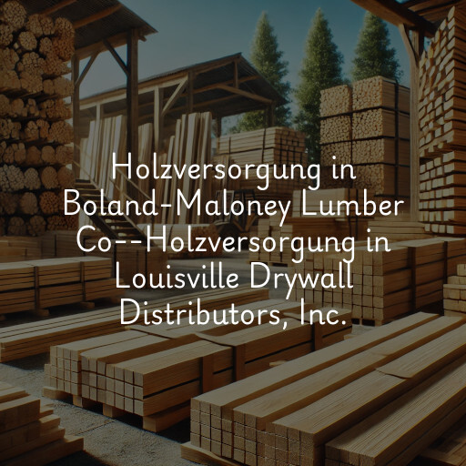 Holzversorgung in