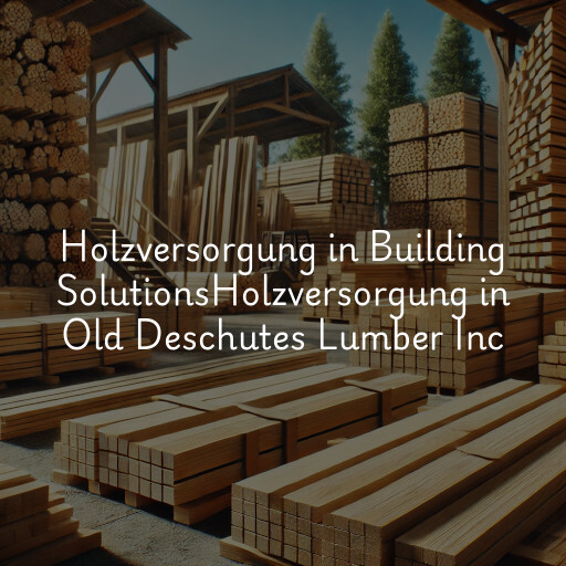 Holzversorgung in