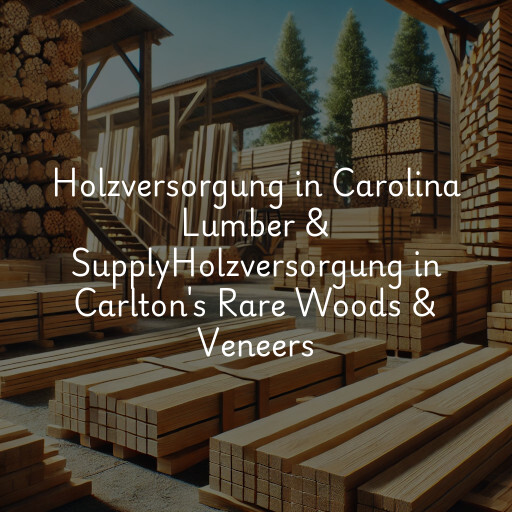 Holzversorgung in