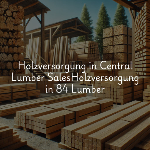 Holzversorgung in