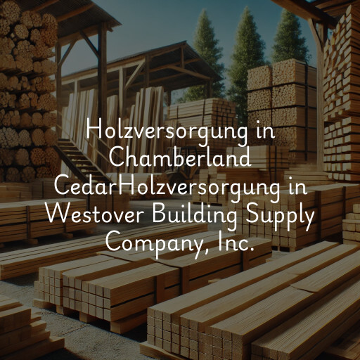 Holzversorgung in