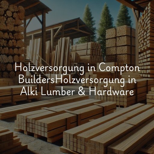 Holzversorgung in