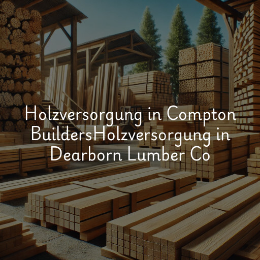 Holzversorgung in