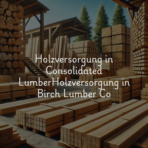 Holzversorgung in