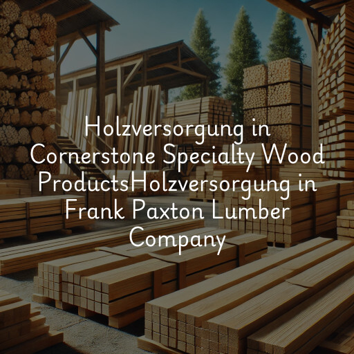 Holzversorgung in