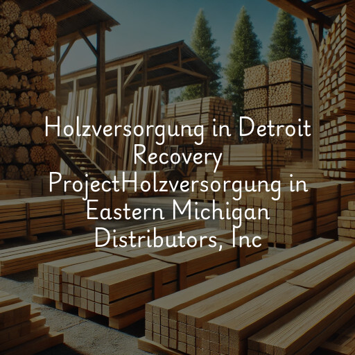 Holzversorgung in