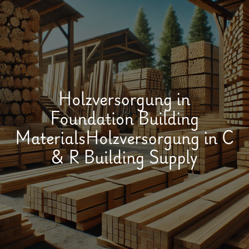 Holzversorgung in