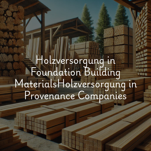 Holzversorgung in