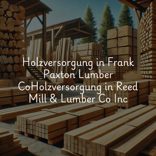 Holzversorgung in