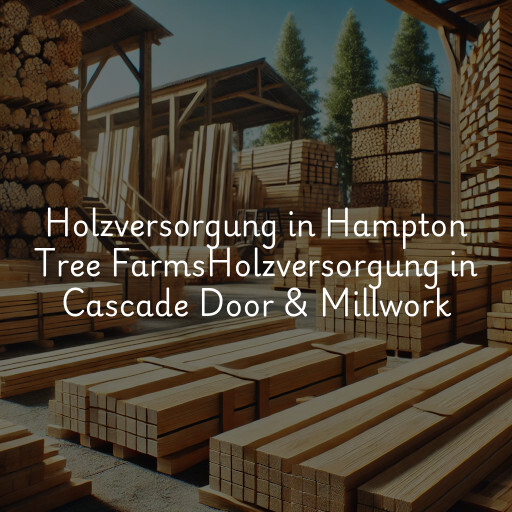 Holzversorgung in