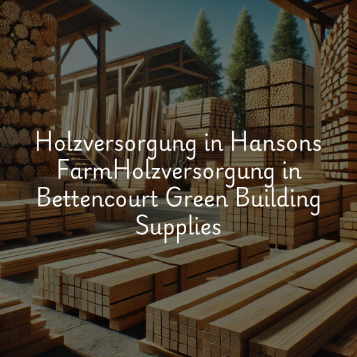 Holzversorgung in