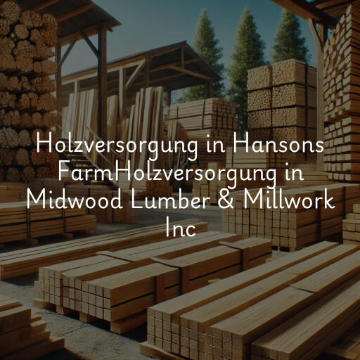 Holzversorgung in