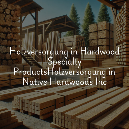 Holzversorgung in